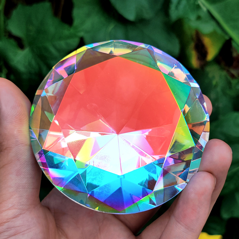 Paper Weight Crystal - 30-80Mm AB Nhiều Màu Sắc K9