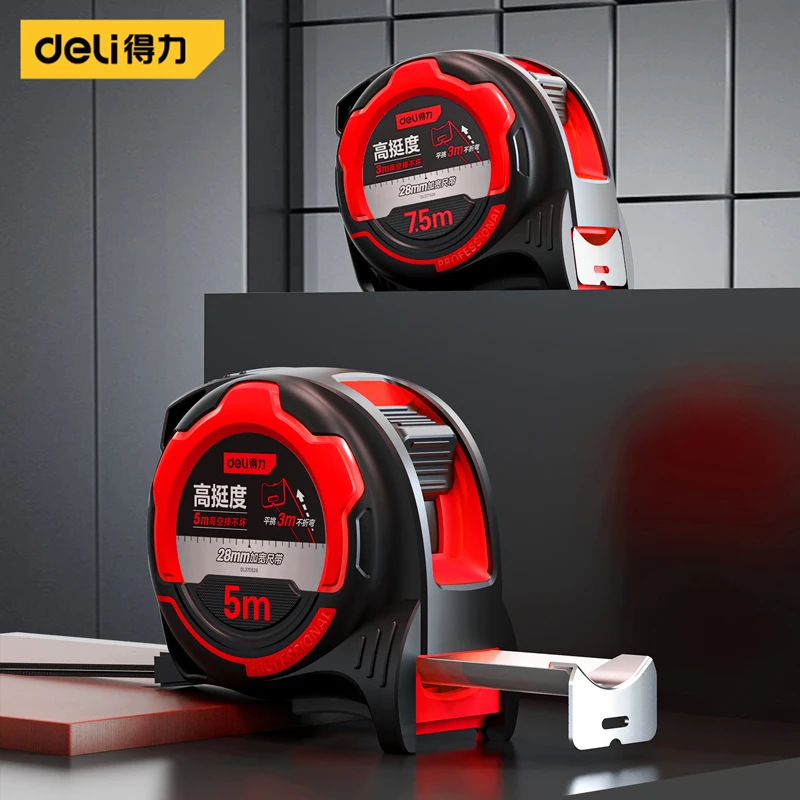 Deli 5/7.5M Thicken Carbon Ste - đánh giá và giá Tape Dispenser Weighted
