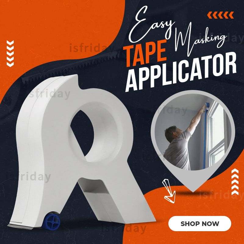 Painter Masking Tape Applicato - đánh giá và giá Tape Dispenser Weighted
