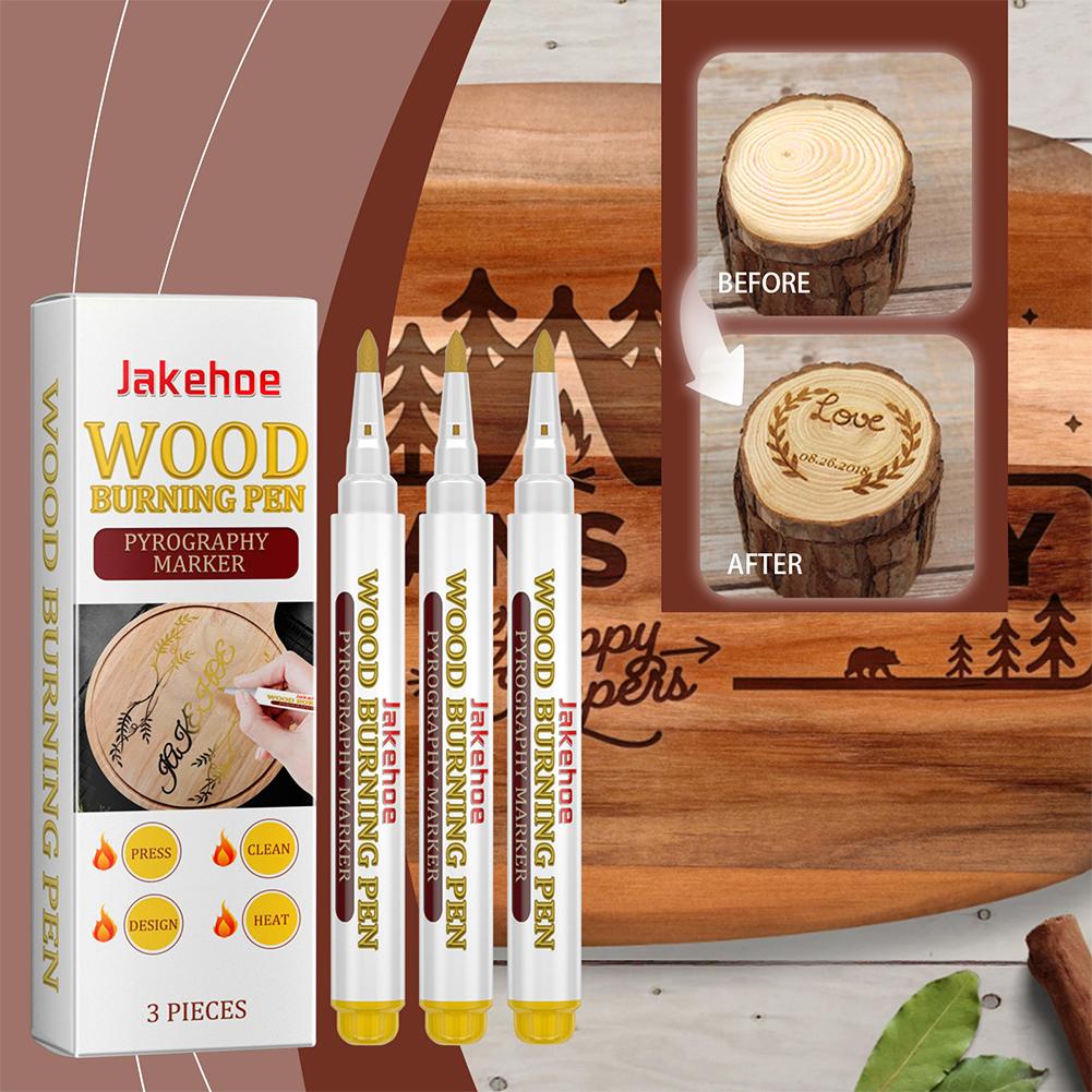 3pcs Wood Burning Pen Scorch C - đánh giá và giá Correction Pen Fine